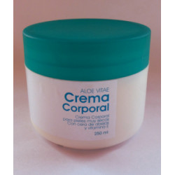 Aloe Vera Crema Corporal, 250ml