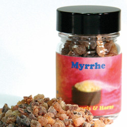 Myrrhe Weihrauch    35 gr im Glas