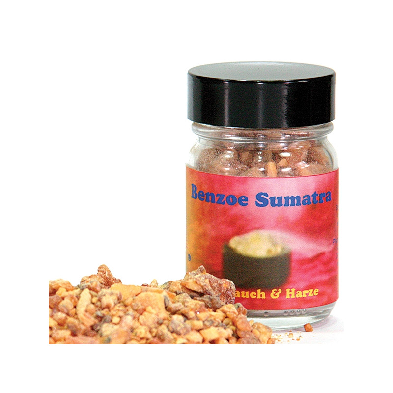 Benzoe Sumatra Weihrauch   35 gr im Glas