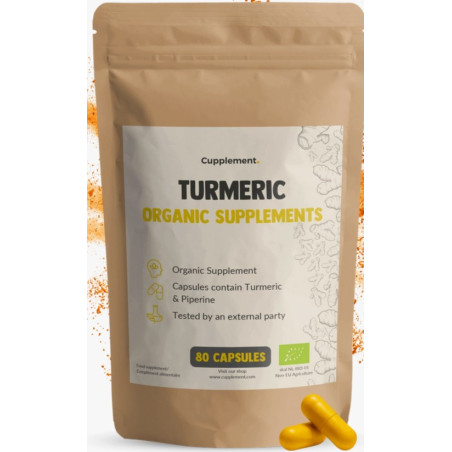 Turmeric bio - 80 capsules