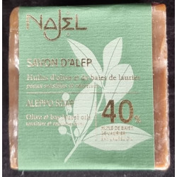 Aleppo Soap 40% BLO, 200gr