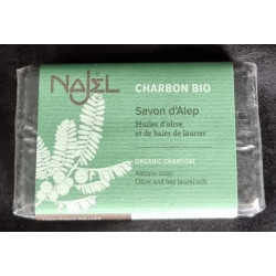 Savon d'Alep au Carbone Bio, 100gr